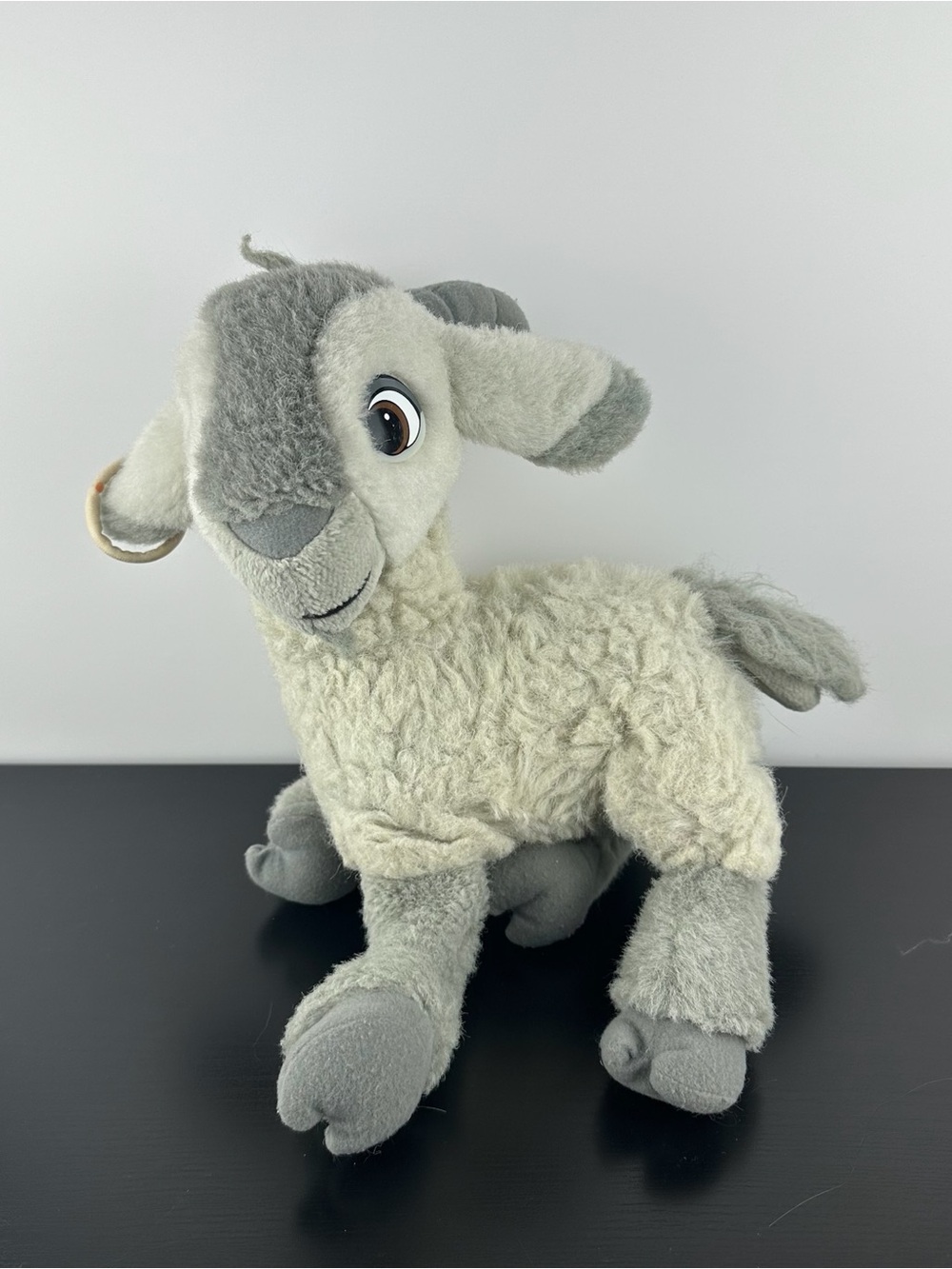 Disney Mattel Rare Djali Goat Hunchback of Notre Dame 13" Plush Rattle Bells
